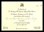 Invitation from Haile Selassie I to Marthin Luther King Jr.
