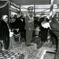The Ambassador of the United States paying his respects to Her Majesty the Empress