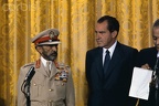 Richard Nixon with Haile Selassie