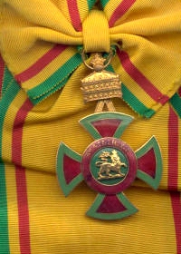 Order of Menelik II - Cordon and Plaque